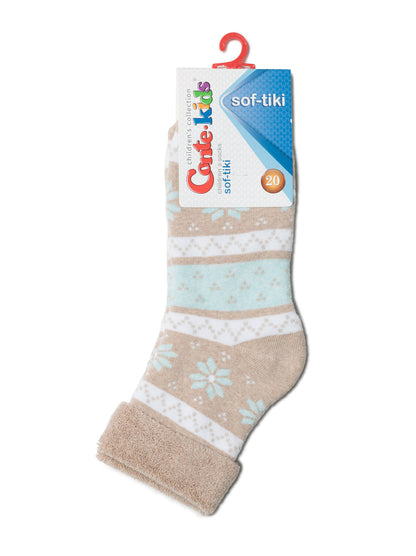 Conte-Kids Sof-tiki #6С-19СП(230) - Lot of 2 pairs Cotton Terry Socks for Boys & Girls