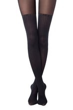 Load image into Gallery viewer, Conte Glam 40 Den - Fantasy Women&#39;s Tights with Stockings Imitation (19С-240СП)