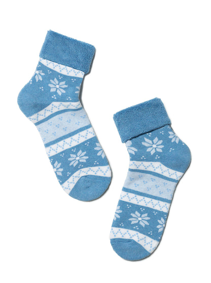 Conte-Kids Sof-tiki #6С-19СП(230) - Lot of 2 pairs Cotton Terry Socks for Boys & Girls
