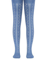 Load image into Gallery viewer, #7С-80СП(266) - Miss Conte-Kids Openwork Cotton Tights For Girls 0/12m.-12/24m.