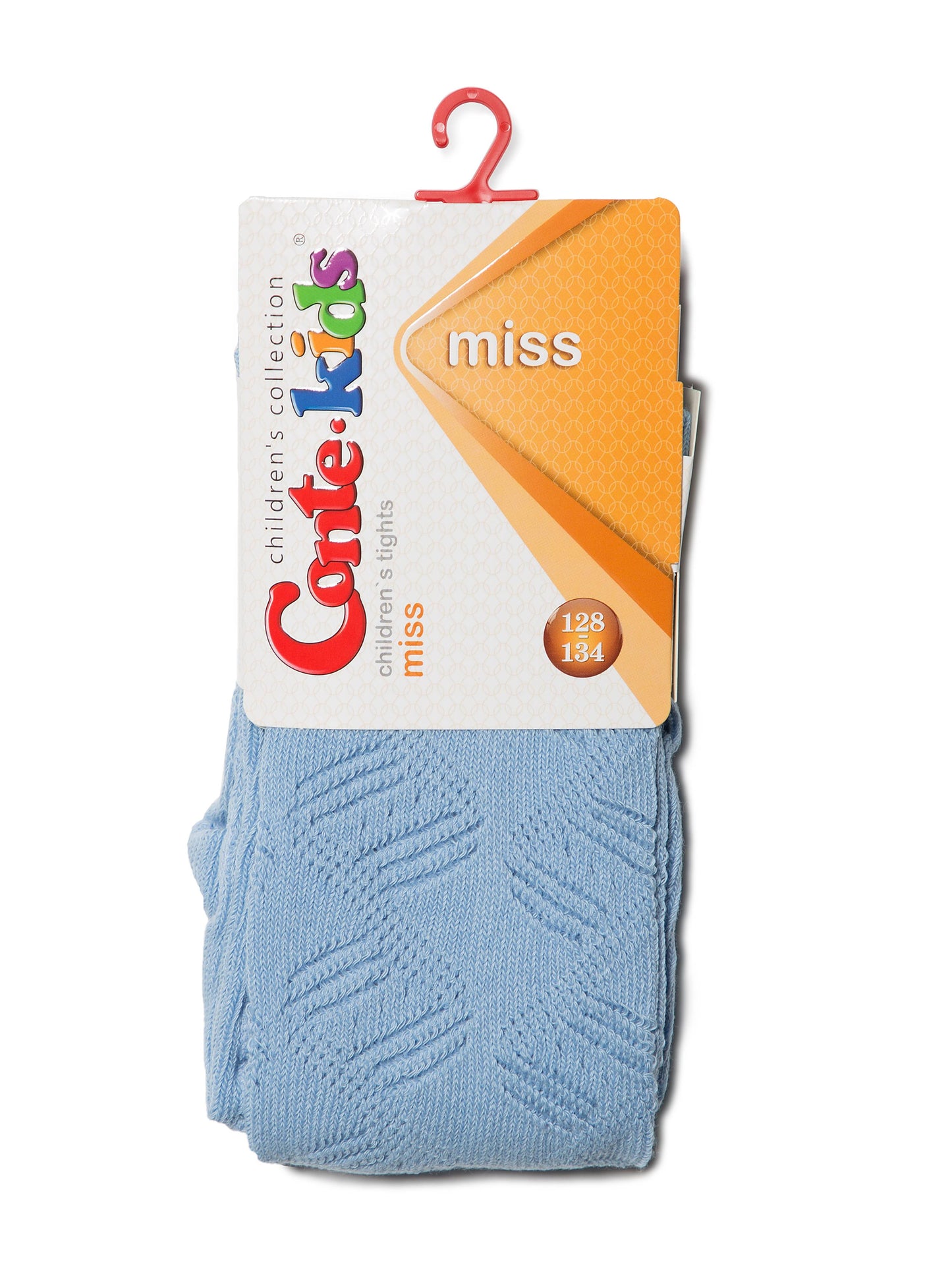 #7С-80СП(272) - Miss Conte-Kids Openwork Cotton Tights For Girls 6yr.-8yr.