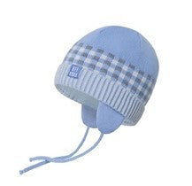 Conte/Esli Double knitted kids hat with strings - For Boys (17С-109СП)