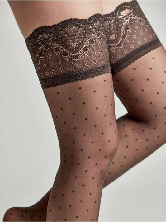 Conte Happy 20 Den - Fantasy Thin Stockings for Women with Polka Dots (19С-176СП)