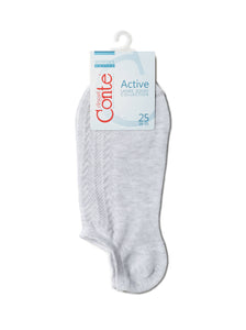 Conte Active #19С-185СП(179) - Lot of 2 pairs Openwork Cotton Women's Socks