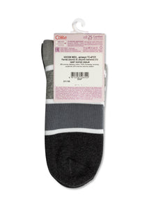 Conte Comfort #7С-47СП(212) - Lot of 2 pairs Cotton Striped Terry Women's Socks