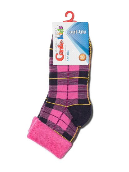 Conte-Kids Sof-tiki #6С-19СП(224) - Lot of 2 pairs Cotton Terry Socks for Boys &amp; Girls