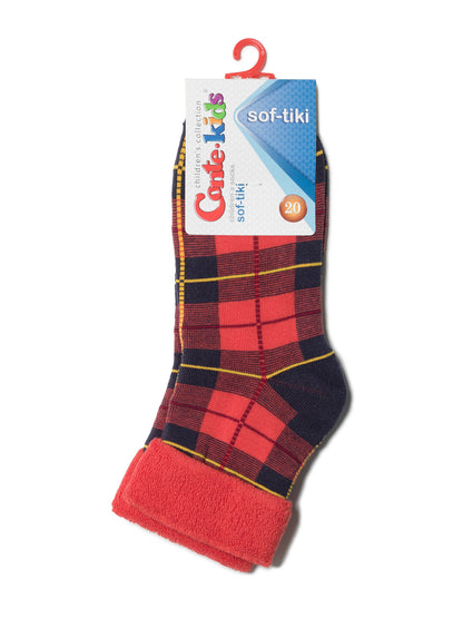 Conte-Kids Sof-tiki #6С-19СП(224) - Lot of 2 pairs Cotton Terry Socks for Boys &amp; Girls