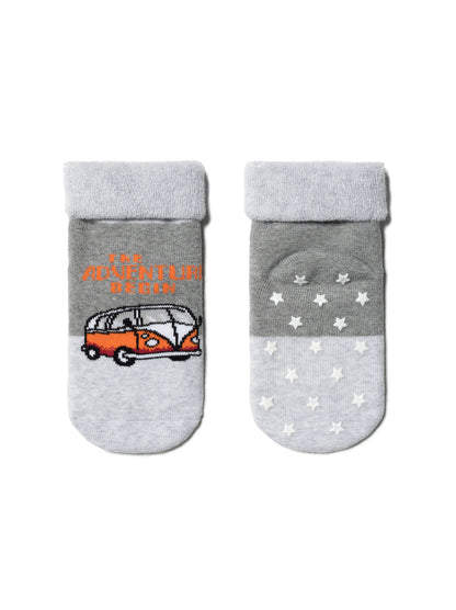 Conte-Kids Sof-tiki #7С-62СП(473) - Lot of 2 pairs Cotton Terry Socks For Boys