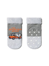 Load image into Gallery viewer, Conte-Kids Sof-tiki #7С-62СП(473) - Lot of 2 pairs Cotton Terry Socks For Boys