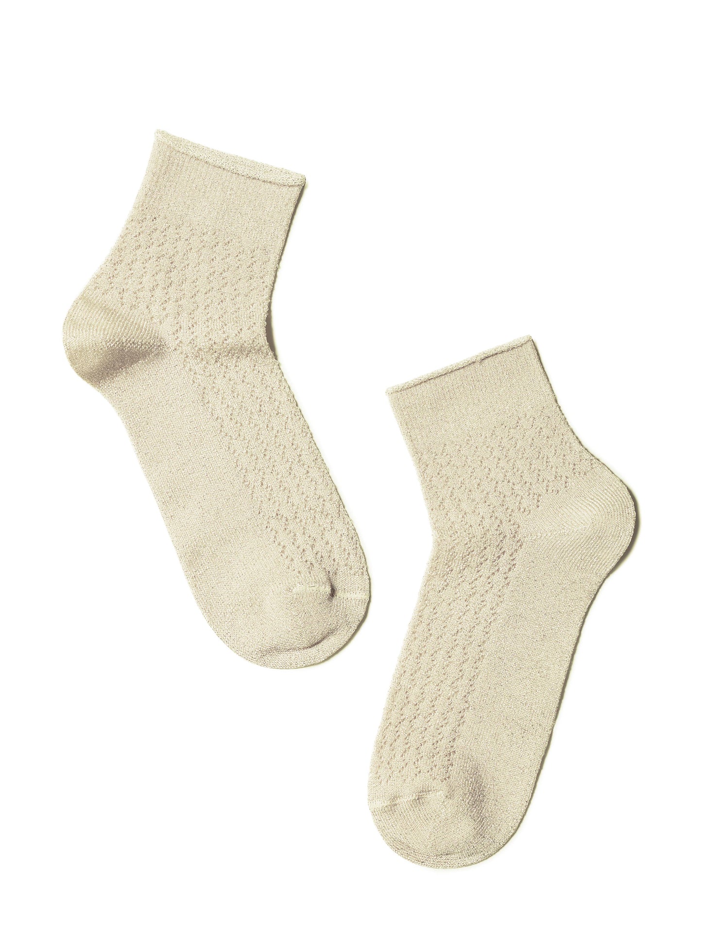 Conte Ajour #19С-186СП(180) - Lot of 2 pairs Openwork Viscose Women's Socks