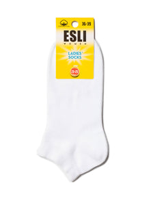 Conte Esli #19С-149СПЕ(000) - Lot of 2 pairs Classic Cotton Cropped Women's Socks