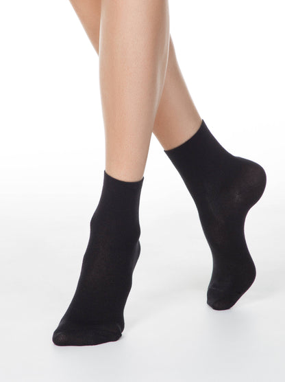 Conte Esli #19S-148SPE(000) - 1 pair Classic Cotton Women's Socks