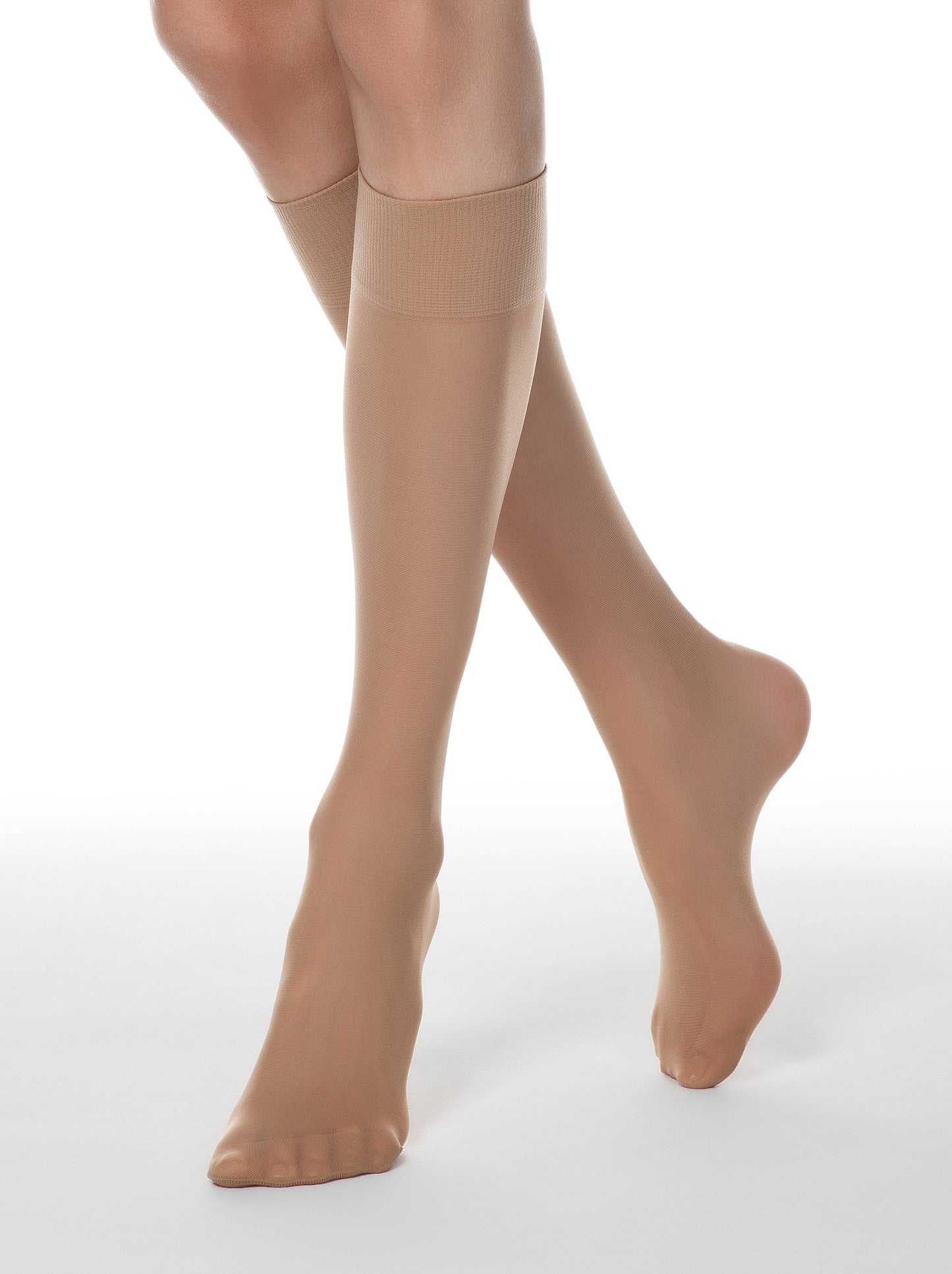 Conte/Esli Accent 40 Den - Tight Knee-Highs For Women - 2 Pairs (Pack) (8С-2СПЕ)