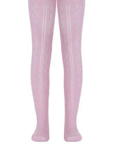 Load image into Gallery viewer, #7С-80СП(266) - Miss Conte-Kids Openwork Cotton Tights For Girls 0/12m.-12/24m.
