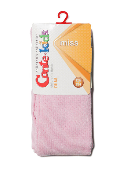 #7С-80СП(269) - Ажурні бавовняні колготки Miss Conte-Kids для дівчаток 6-8 років.