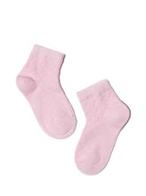 Load image into Gallery viewer, Conte-Kids Miss #7С-76СП(113) - Lot of 2 pairs Cotton Openwork Ajour Socks For Girls