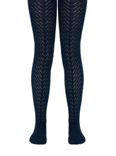 Load image into Gallery viewer, #7С-80СП(273) - Miss Conte-Kids Openwork Cotton Tights For Girls 10yr.-12yr.