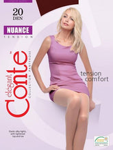 Load image into Gallery viewer, Conte Nuance 20 Den - Classic Women&#39;s Tights With a Reinforced Shorts (8С-33СП)