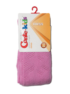 #7С-80СП(272) - Miss Conte-Kids Openwork Cotton Tights For Girls 6yr.-8yr.