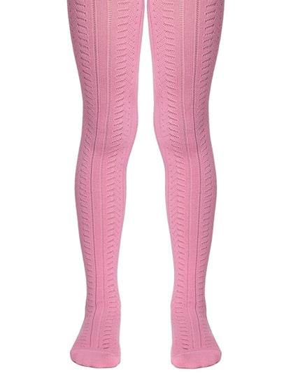 #7С-80СП(267) - Miss Conte-Kids Openwork Cotton Tights For Girls 6yr.-8yr.