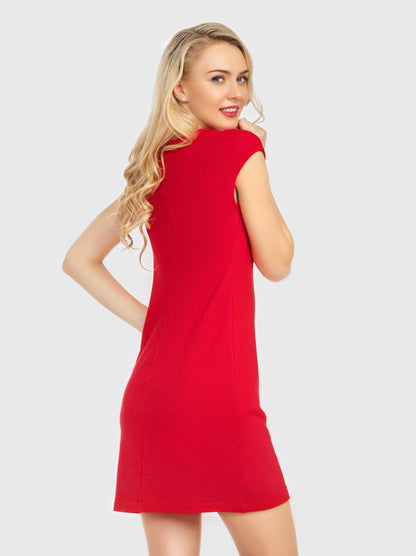 Платье-туника Conte Cotton Plain Knitted Dress-Tunic for Women/Girls #17С-363ТСП (LPL 722)