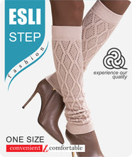 Load image into Gallery viewer, Conte/Esli Step - Women&#39;s Cotton Knit Leg Warmers (14С-113СПЕ)