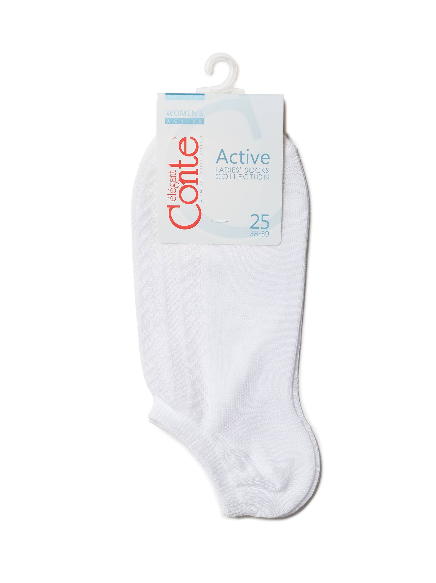 Conte Active #19С-185СП(179) - Lot of 2 pairs Openwork Cotton Women's Socks