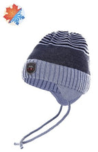 Load image into Gallery viewer, Conte/Esli Double knitted kids hat with strings - For Boys (17С-36СП)