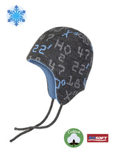 Load image into Gallery viewer, Conte/Esli Double knitted kids hat with strings, supplemented with insulation IsoSoft - For Boys (18С-41СП)