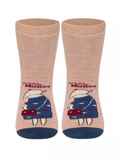 Conte-Kids Pretty Tootsies #17С-45СП(295) - Лот из 2 пар хлопковых махровых носков для девочек
