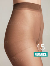 Load image into Gallery viewer, Conte Nuance 15 Den - Classic Women&#39;s Tights With a Reinforced Shorts (8С-35СП)