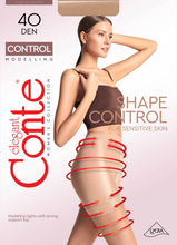 Load image into Gallery viewer, Control Soft 40 Den - Conte Modelling Control Top Women&#39;s Tights (8С-76СП)