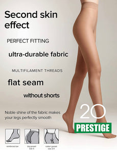 Conte Prestige 20 Den - Classic Sheer to Waist T-top Women's Tights (8С-43СП)