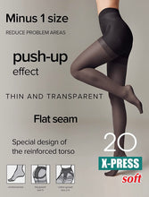 Load image into Gallery viewer, Conte X-Press Soft 20 Den - 5 Modelling Belts Control Top Women&#39;s Tights (8С-66СП)
