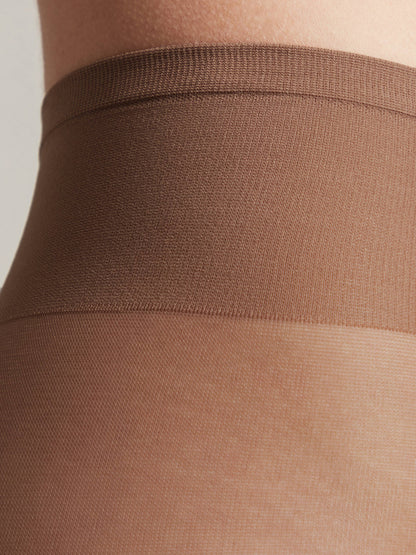Conte Top Soft 40 Den - Classic Women's Tights Sheer to Waist T-top Low Waist Vitamin E (14S-37SP)