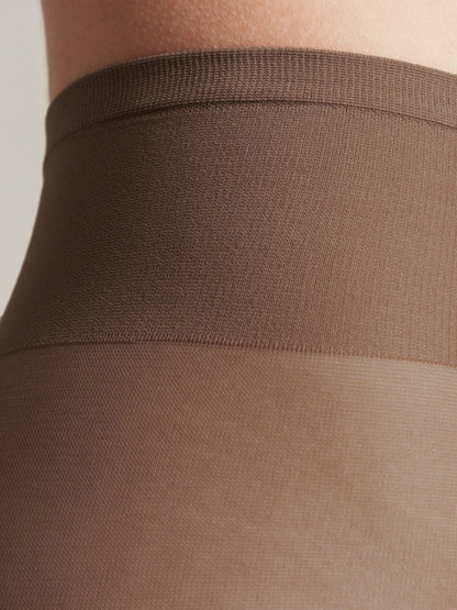 Conte Top Soft 40 Den - Classic Women's Tights Sheer to Waist T-top Low Waist Vitamin E (14S-37SP)